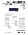 Сервисная инструкция Sony STR-DA2ES, STR-DB1080