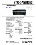 Сервисная инструкция SONY STR-DA5300ES V1.1