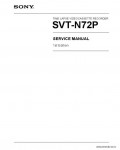 Сервисная инструкция SONY SVT-N72P