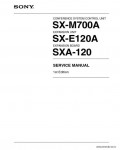Сервисная инструкция SONY SX-M700A