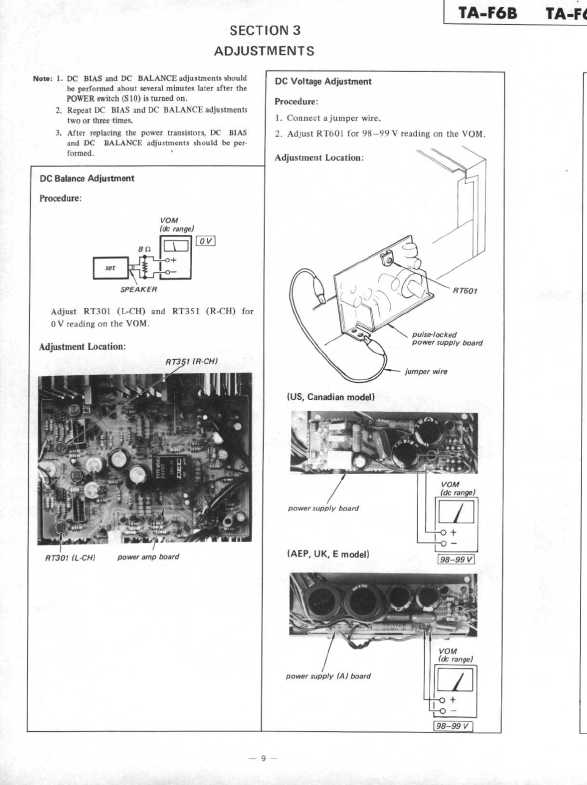 Сервисная инструкция Sony TA-F6B