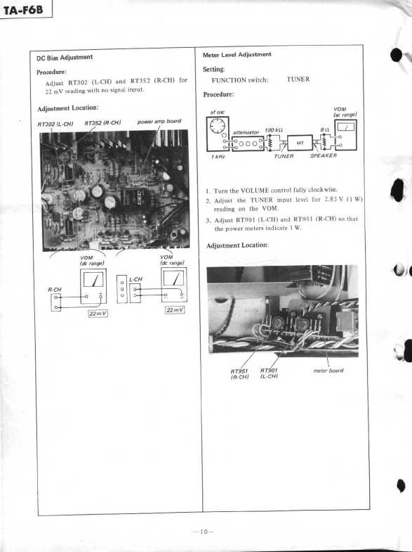 Сервисная инструкция Sony TA-F6B
