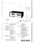 Сервисная инструкция Sony TC-1865D