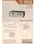 Сервисная инструкция Sony TC-199SD