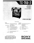 Сервисная инструкция Sony TC-766-2