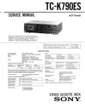 Сервисная инструкция Sony TC-K790ES