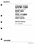 Сервисная инструкция SONY UVW-100 VOL.1, 1st-edition
