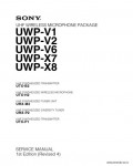Сервисная инструкция SONY UWP-V1 V2 V6, X7, X8, 1st-edition, REV.4