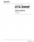 Сервисная инструкция SONY UYA-S90SF