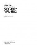 Сервисная инструкция Sony VPL-CS7, VPL-ES2
