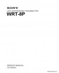 Сервисная инструкция SONY WRT-8P
