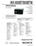 Сервисная инструкция SONY WX-900BT, 900BTM