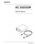 Сервисная инструкция SONY XC-333-333P