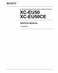 Сервисная инструкция SONY XC-EU50
