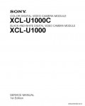 Сервисная инструкция SONY XCL-U1000C
