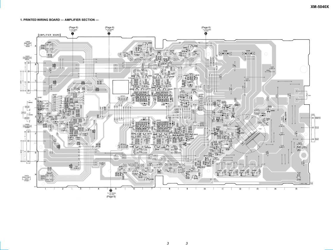 Сервисная инструкция Sony XM-5040X