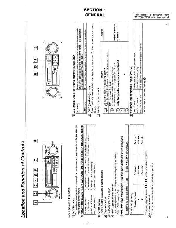 Сервисная инструкция Sony XR-2600, XR-2900