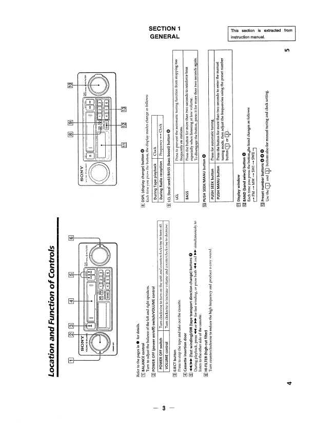 Сервисная инструкция Sony XR-6054, XRS-555