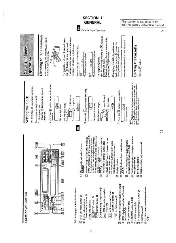 Сервисная инструкция Sony XR-6600RDS, XR-6700RDS