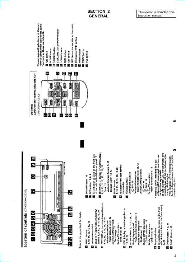 Сервисная инструкция Sony XR-C5300X, XR-C5305, XR-C5600X