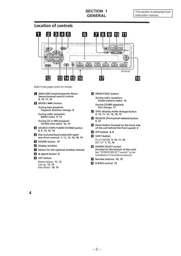 Сервисная инструкция Sony XR-C6120