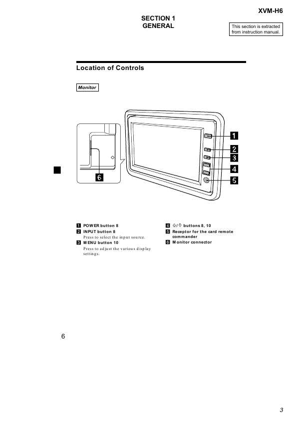 Сервисная инструкция Sony XVM-H6
