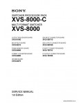 Сервисная инструкция SONY XVS-8000-C, 1st-edition