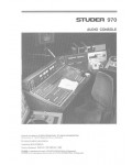 Сервисная инструкция Studer (Revox) 970