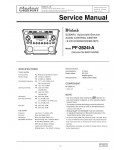Сервисная инструкция Clarion PF-2824I-A