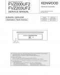 Сервисная инструкция SUBARU Kenwood FVZ-000UF2, 203UF2