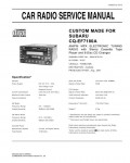 Сервисная инструкция Panasonic CQ-EF7180A