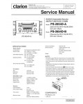 Сервисная инструкция Clarion PS-2654D