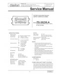 Сервисная инструкция Clarion PS-3023K-A