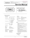 Сервисная инструкция Clarion PS-3024K-A