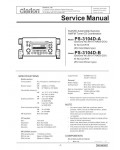 Сервисная инструкция Clarion PS-3104D