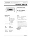 Сервисная инструкция Clarion PS-3140K-A