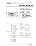 Сервисная инструкция Clarion PS-3141K-A, K-B