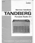 Сервисная инструкция Tandberg TP-3-1