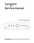 Сервисная инструкция Tangent AMP-200