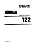 Сервисная инструкция Tascam 122