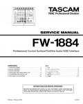 Сервисная инструкция Tascam FW-1884