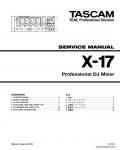 Сервисная инструкция TASCAM X-17