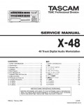 Сервисная инструкция TASCAM X-48