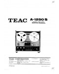 Сервисная инструкция Teac A-1250S