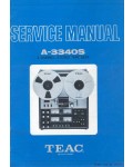 Сервисная инструкция Teac A-3340S
