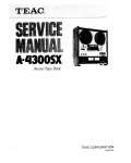 Сервисная инструкция Teac A-4300SX