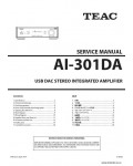 Сервисная инструкция TEAC AI-301DA