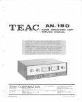 Сервисная инструкция TEAC AN-180