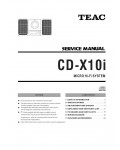 Сервисная инструкция Teac CD-X10I