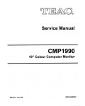 Сервисная инструкция Teac CMP1990
